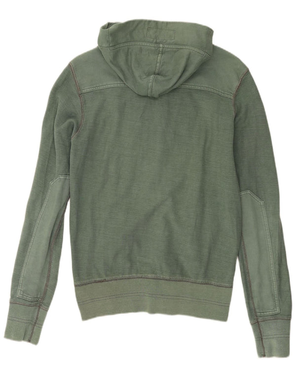 Maglione con cappuccio e zip per ragazzi Zara 15-16 anni Large Verde