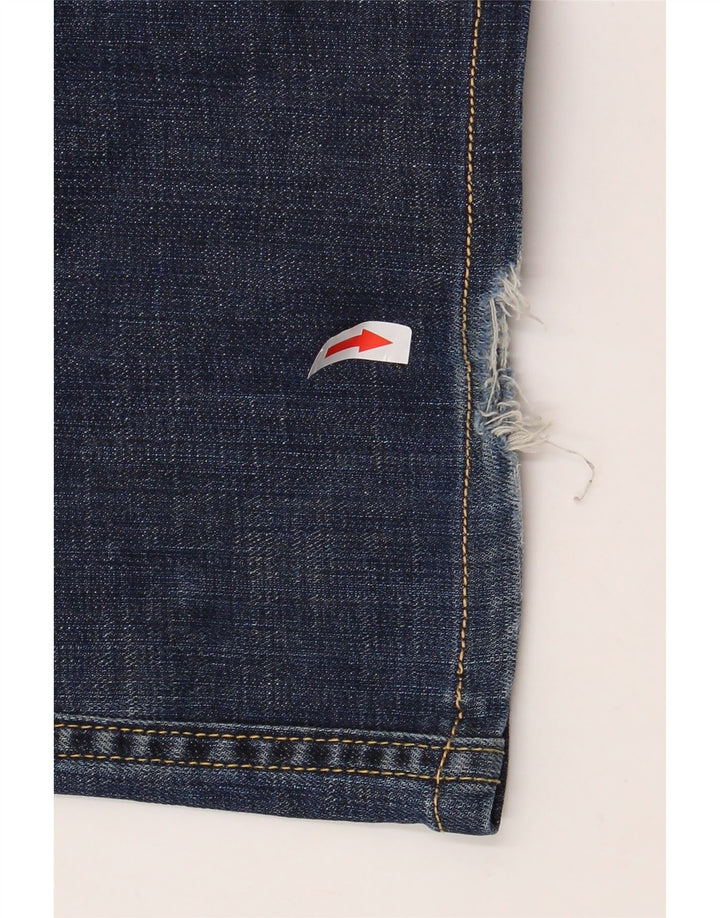 Jeans dritti da uomo REED LEE W34 L31 in cotone blu navy