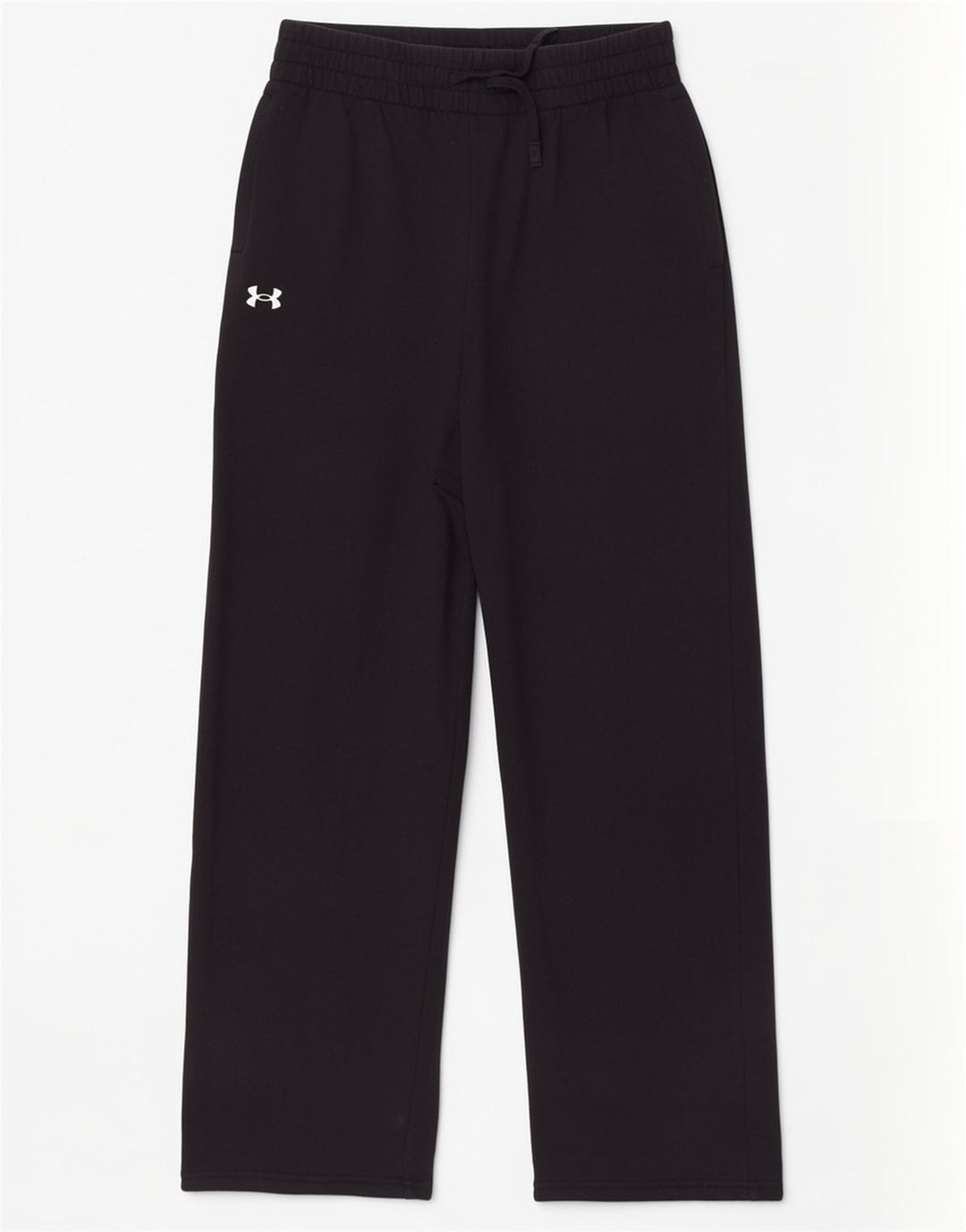 Pantaloni da tuta da uomo Under Armour in cotone nero medio