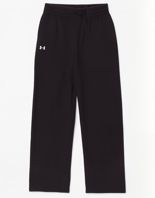 Pantaloni da tuta da uomo Under Armour in cotone nero medio
