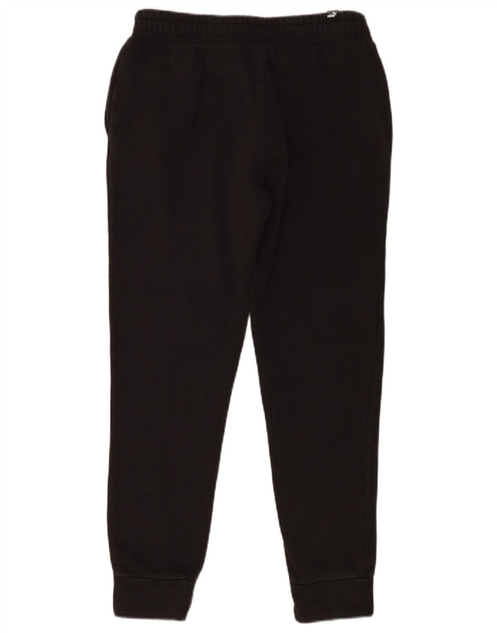 Pantaloni da tuta da uomo Puma Joggers piccoli in cotone nero