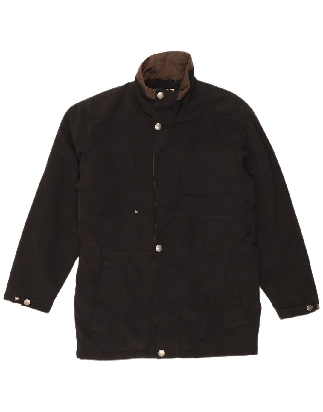 Giacca utilitaria da uomo LONDON FOG UK 38 poliestere nero medio