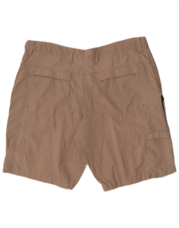 Pantaloncini cargo da uomo Marks & Spencer W38 XL in cotone beige