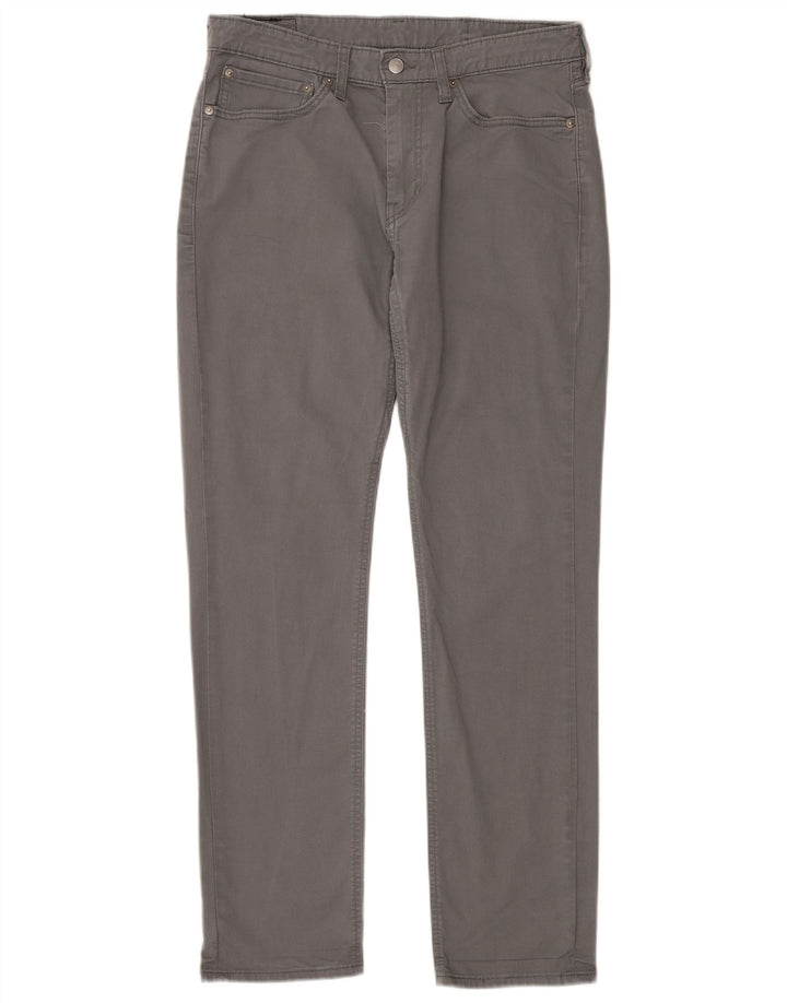 Pantaloni chino slim 511 da uomo LEVI'S W34 L32 in cotone grigio