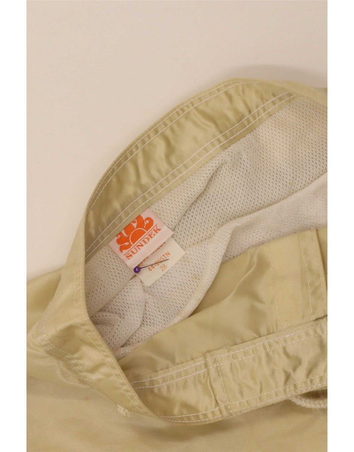 Pantaloncini da bagno da uomo Sundek piccoli in nylon beige