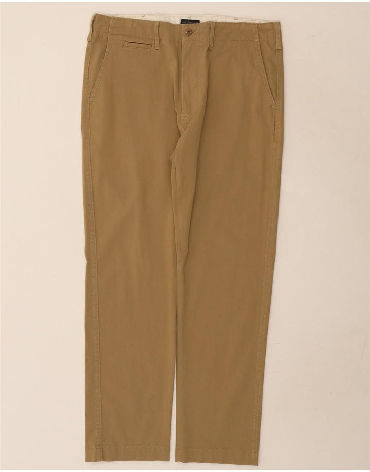 Pantaloni chino dritti da uomo Levi's W32 L30 in cotone beige