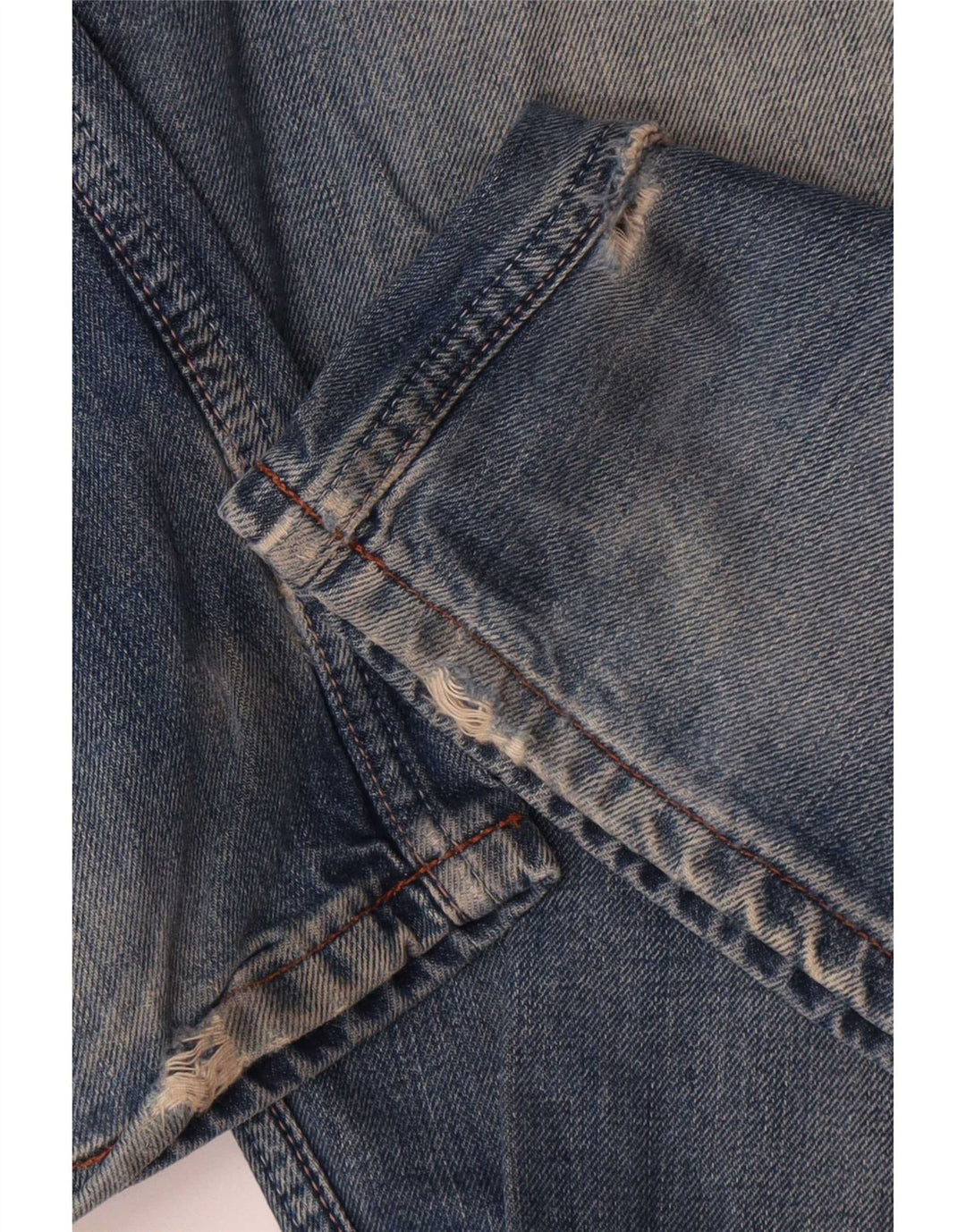 Levi's Uomo 507 Jeans Bootcut Slim W31 L34 Cotone Blu