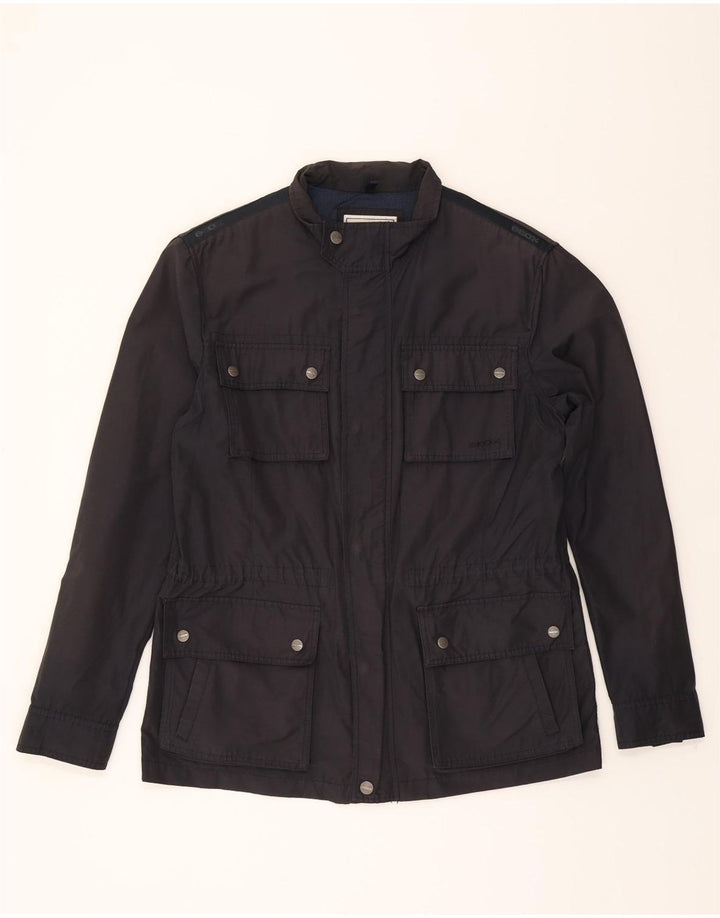 Giacca utility da uomo GEOX UK 42 XL Cotone blu navy