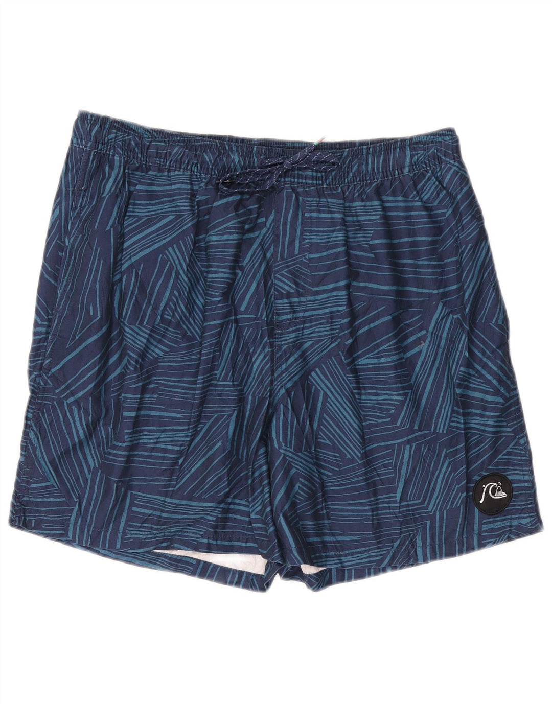 Pantaloncini da bagno da uomo Quiksilver XL Poliestere geometrico blu navy