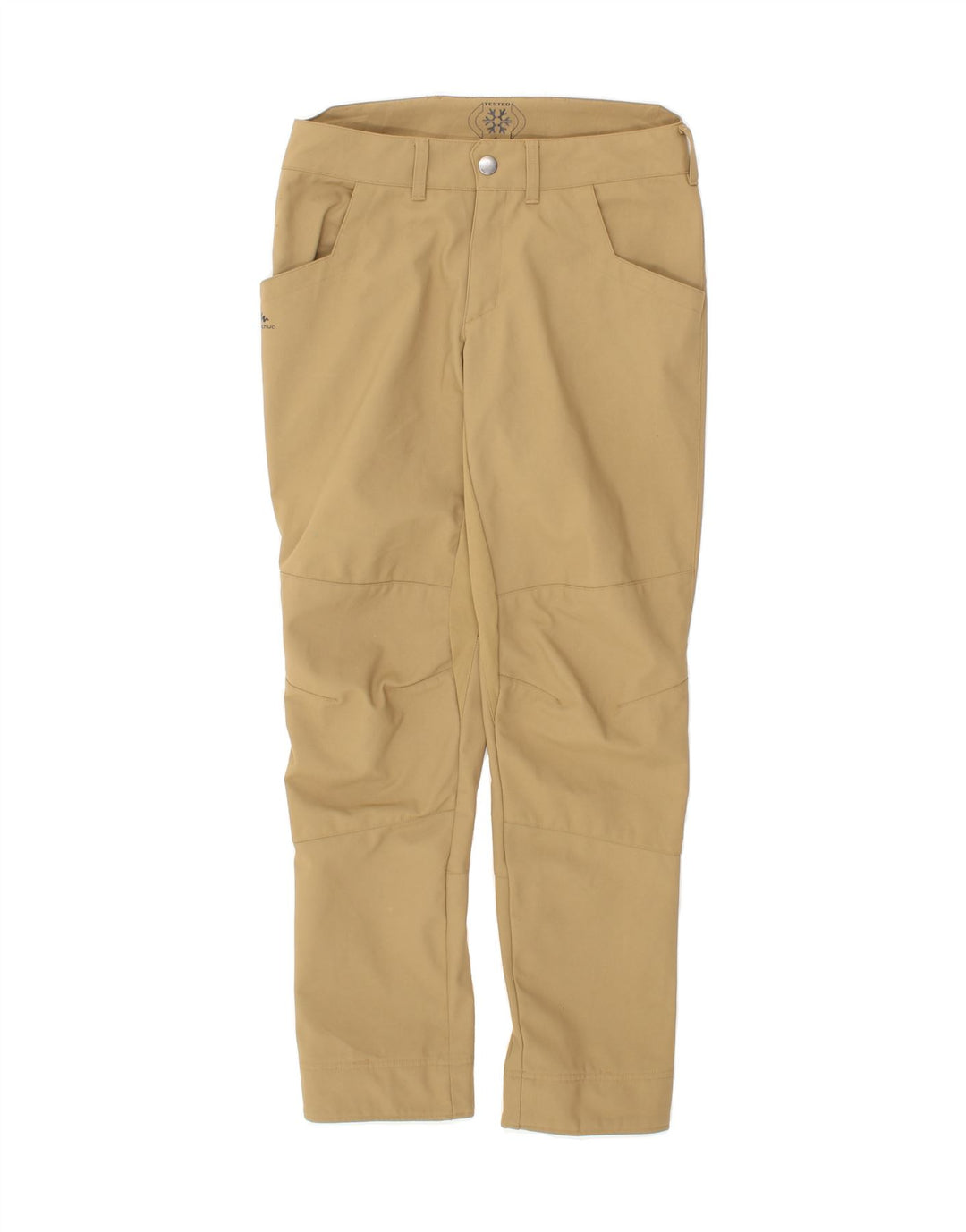 DECATHLON Womens Slim Windbreaker Trousers EU 38 Medium W29 L30 Beige Vintage Decathlon and Second-Hand Decathlon from Messina Hembry 
