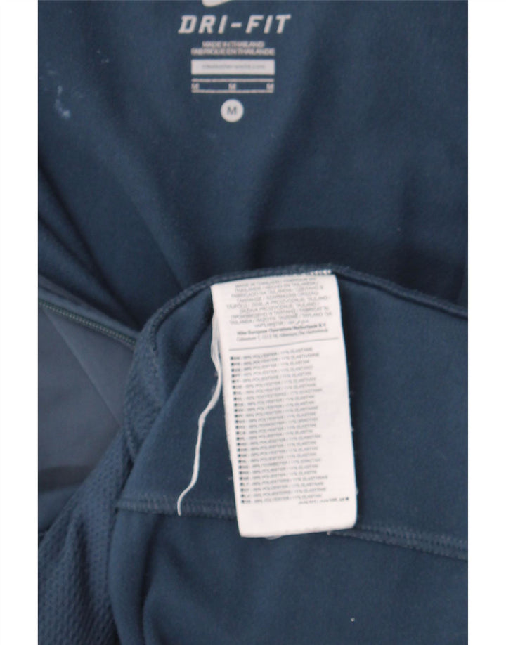 Giacca superiore della tuta da uomo Nike in poliestere blu medio