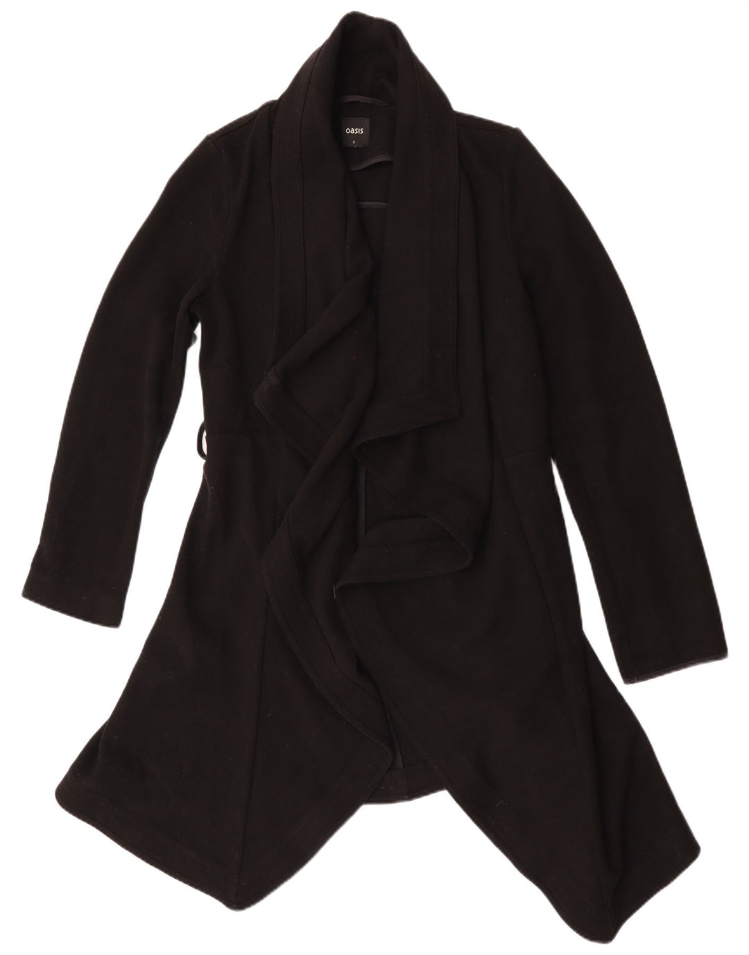 Soprabito aperto da donna Oasis UK 10 piccolo poliestere nero