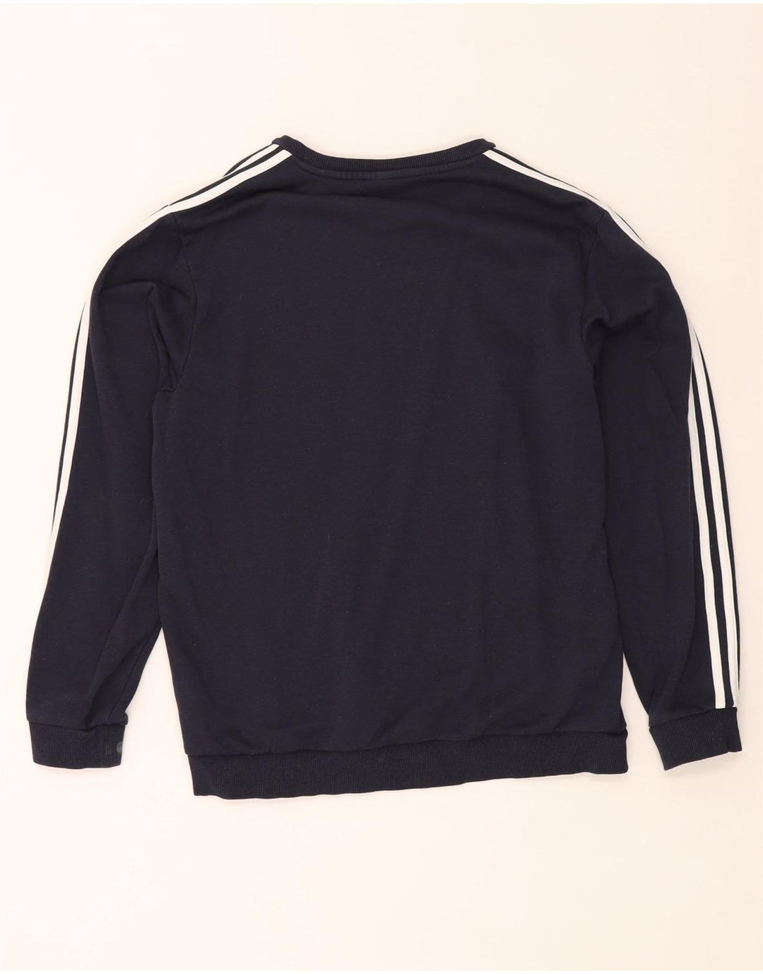 Felpa da uomo Adidas Maglione grande blu navy in cotone