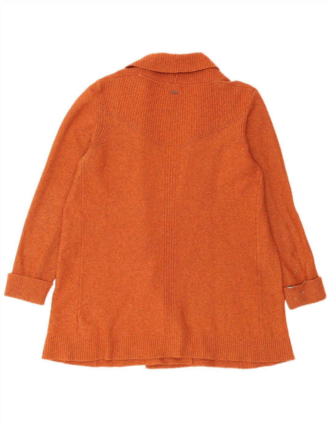 Maglione cardigan aperto da donna White Stuff UK 14 Grande nylon marrone