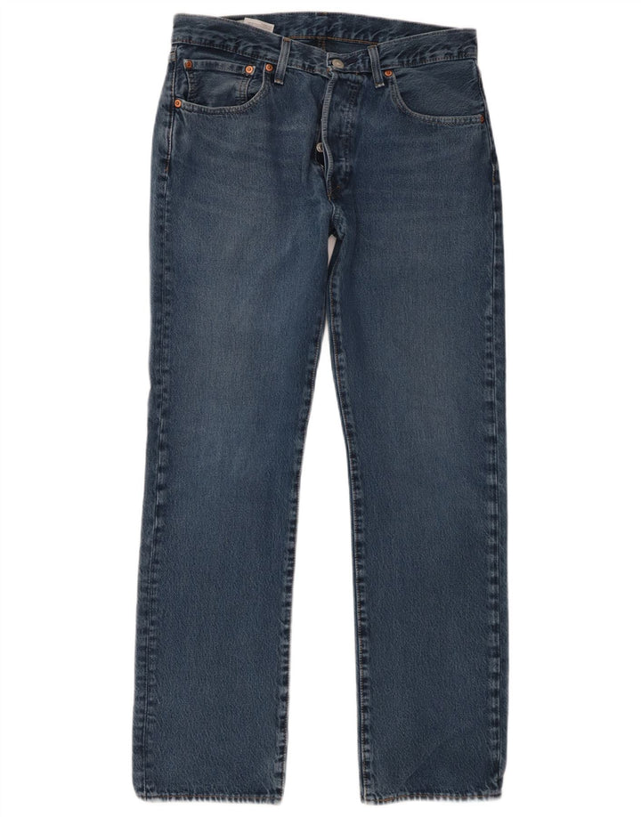 Levi's Uomo 501 Jeans dritti W32 L32 Cotone Blu