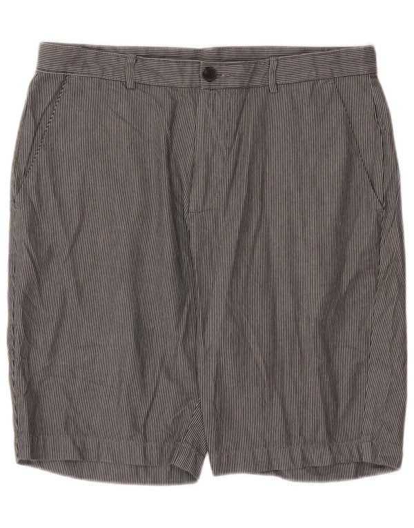 Pantaloncini chino da uomo Calvin Klein W32 cotone gessato grigio medio