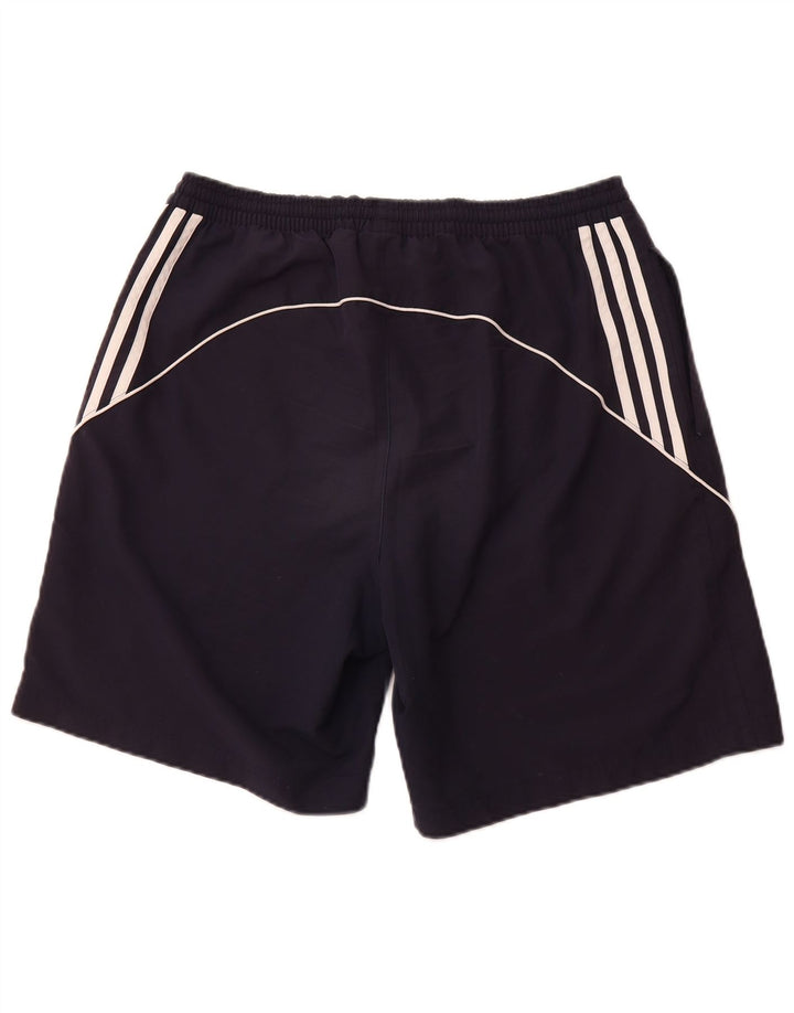 Pantaloncini sportivi da uomo ADIDAS XL blu navy in poliestere