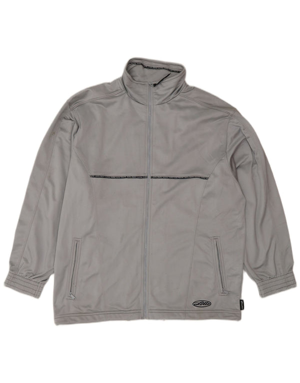 Giacca da tuta oversize da donna Lotto UK 16 Large Grigio Colorblock