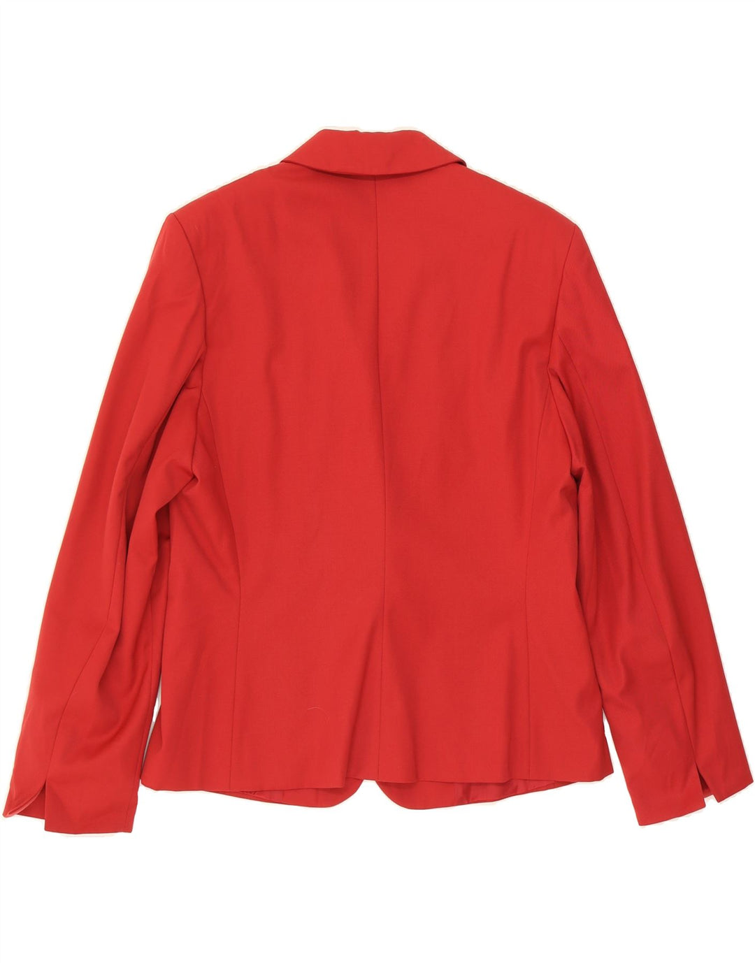 MAX MARA Womens 1 Button 2 Piece Skirt Set UK 18 XL W32 Red Wool Vintage Max Mara and Second-Hand Max Mara from Messina Hembry 