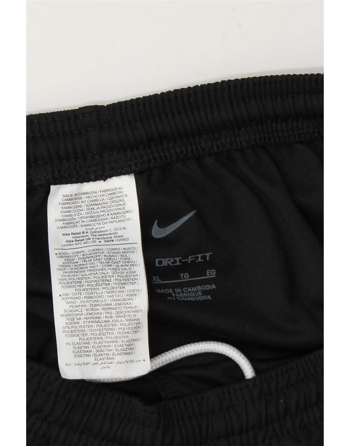 Pantaloni da tuta Nike Dri Fit da uomo XL poliestere nero