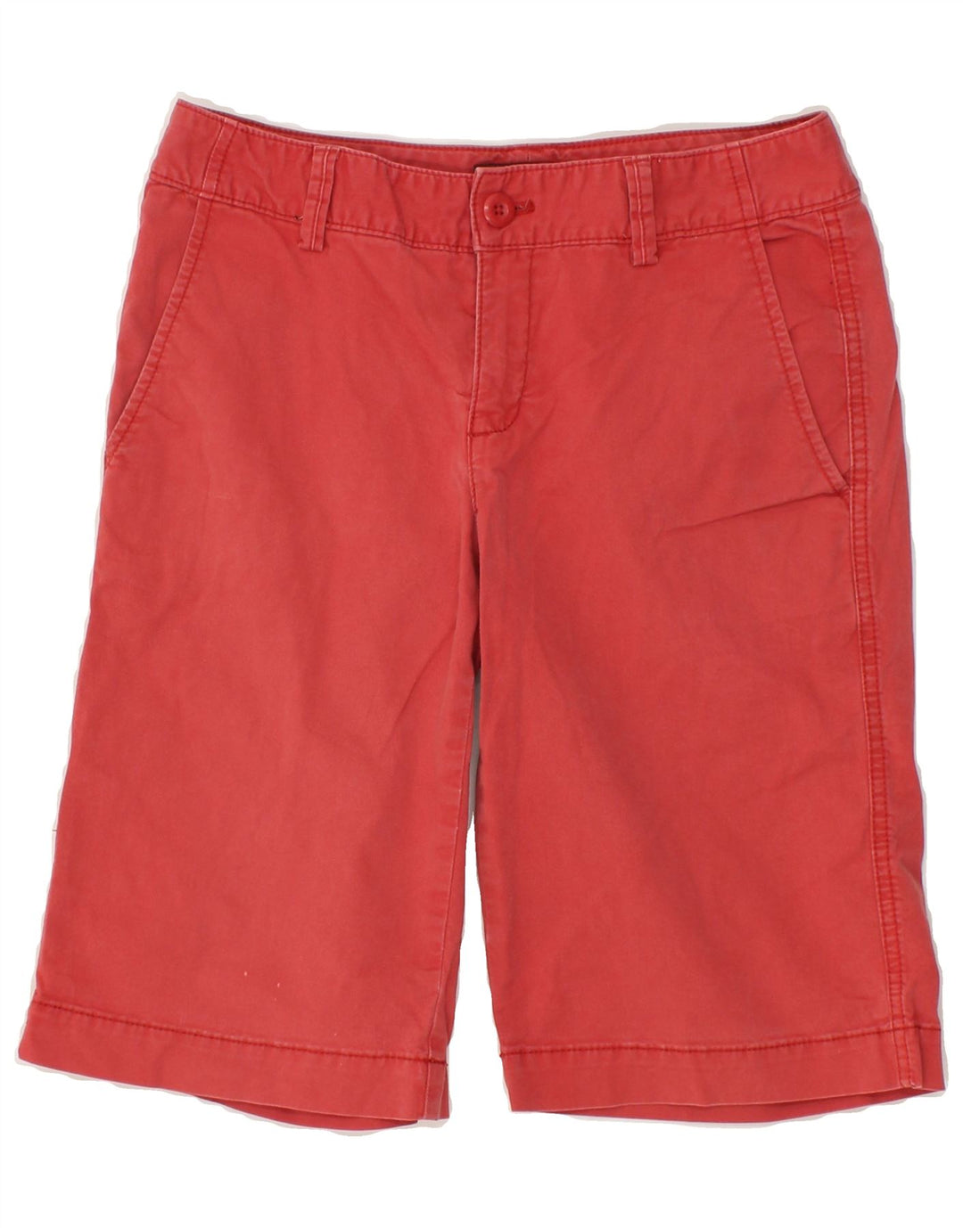 EDDIE BAUER Womens Chino Shorts US 2 XS W23  Red Cotton Vintage Eddie Bauer and Second-Hand Eddie Bauer from Messina Hembry 