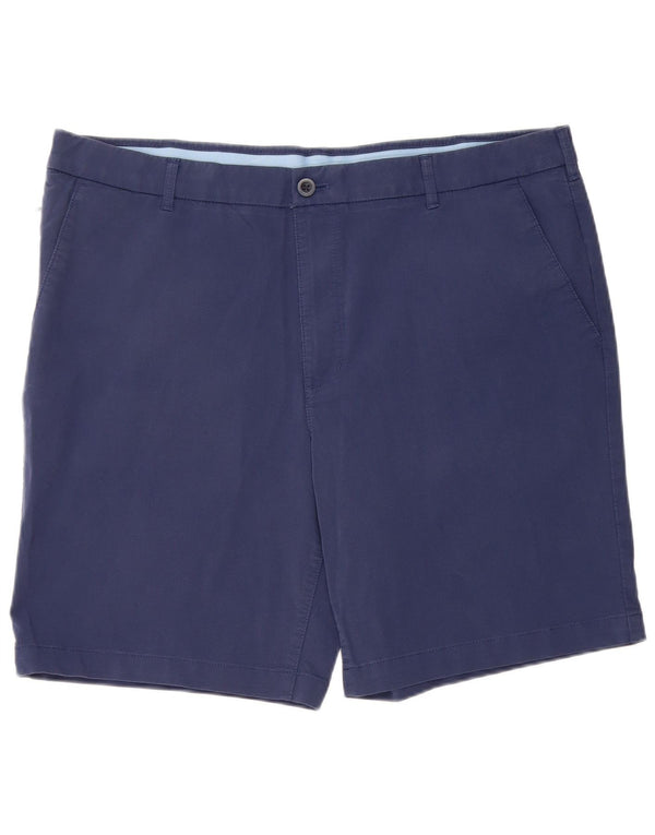 Pantaloncini chino da uomo IZOD W40 XL in cotone blu navy