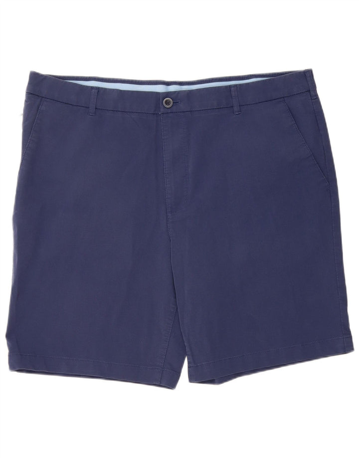 Pantaloncini chino da uomo IZOD W40 XL in cotone blu navy