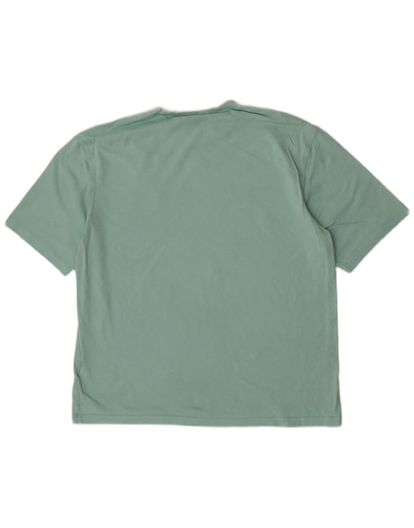 T-shirt oversize da donna Adidas UK 8/10 piccola in cotone verde