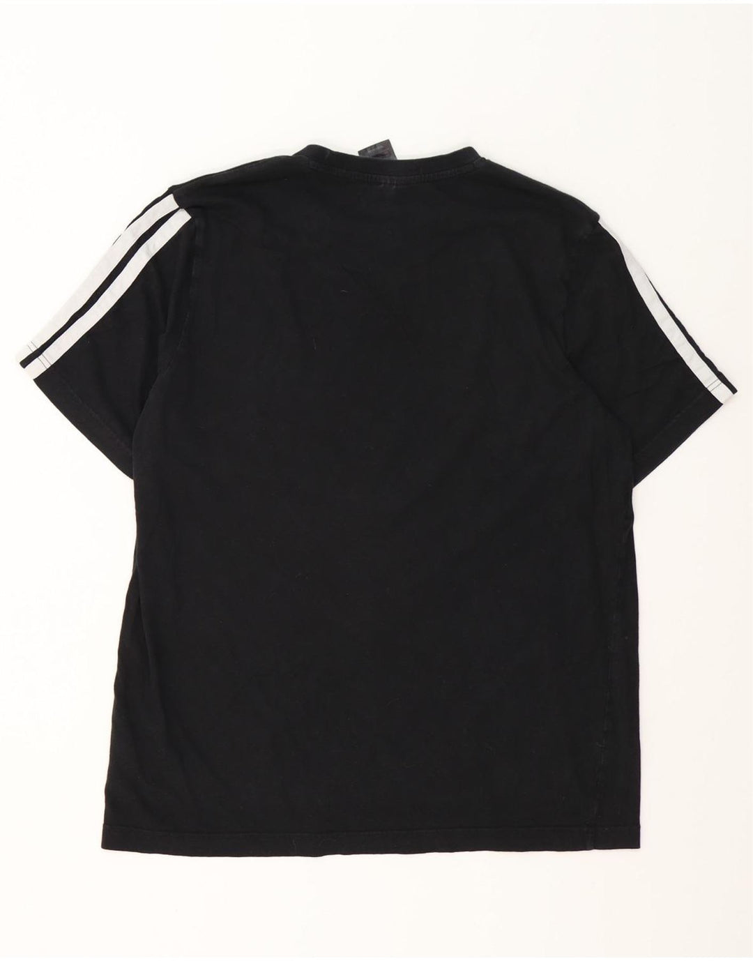 T-shirt Adidas da uomo Top Large in cotone nero