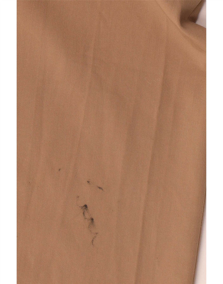 Pantaloni chino a gamba larga da donna Zara medi W28 L30 poliestere marrone