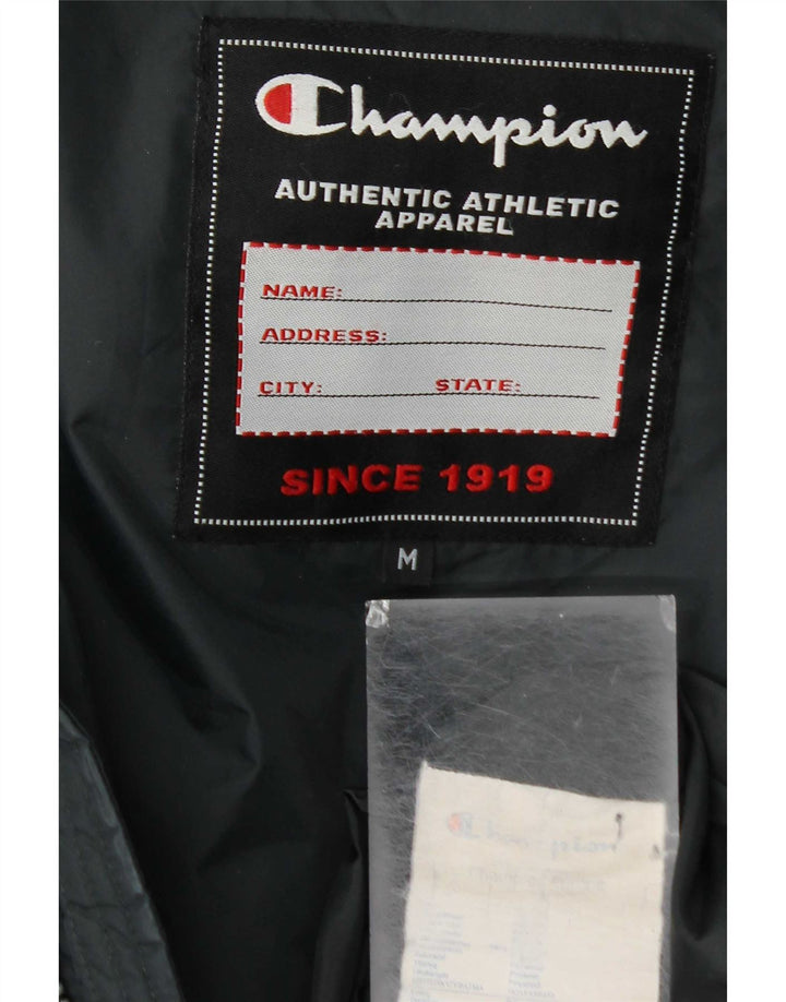 Giacca imbottita con cappuccio da uomo Champion UK 38 Poliammide grigio medio