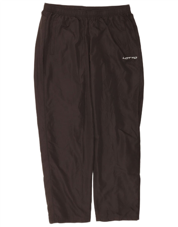 Pantaloni da tuta da uomo Lotto UK 44/46 2XL Poliestere nero
