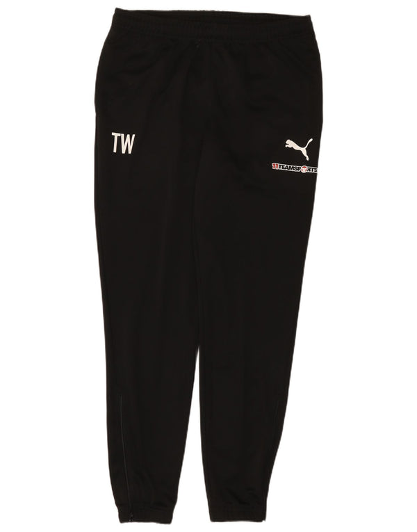 Puma Pantaloni da tuta con grafica da uomo Joggers Large Nero Poliestere