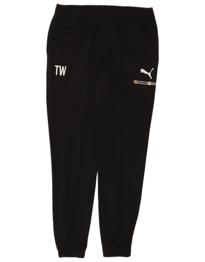 Puma Pantaloni da tuta con grafica da uomo Joggers Large Nero Poliestere