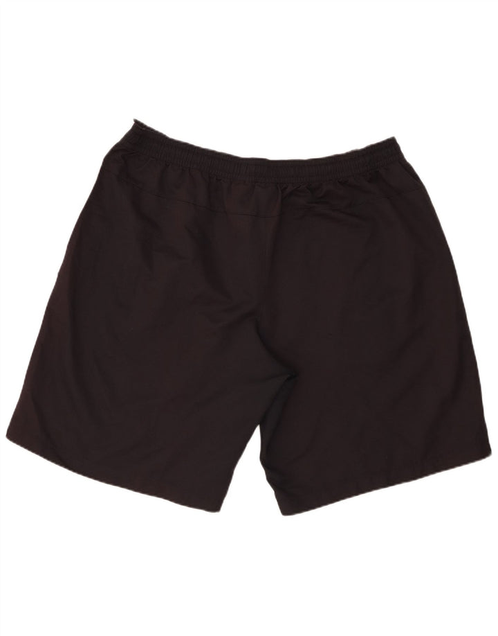 Pantaloncini sportivi da uomo Nike 2XL Poliestere color block nero