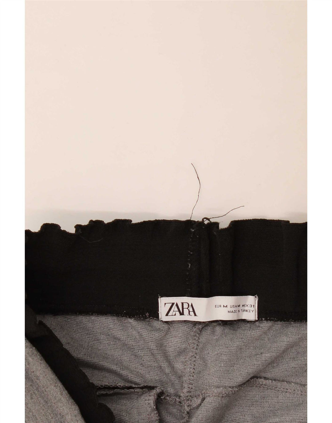 Pantaloni da tuta corti da uomo Zara color grigio medio