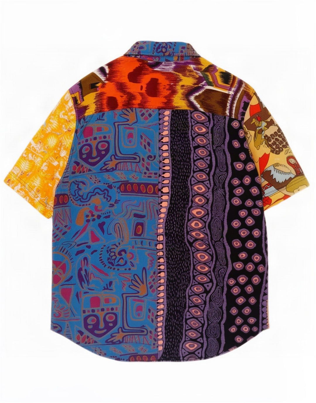 Camicia oversize da donna C&A EU 38 media multicolore geometrica