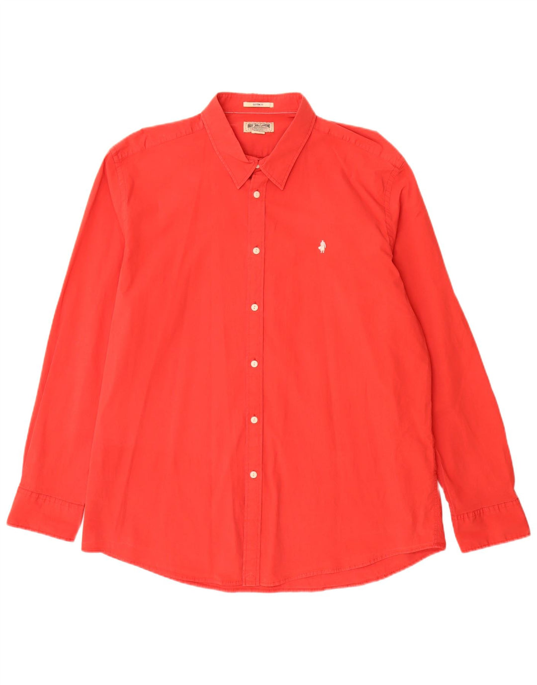 MARLBORO CLASSICS Camicia da uomo su misura 3XL Cotone rosso