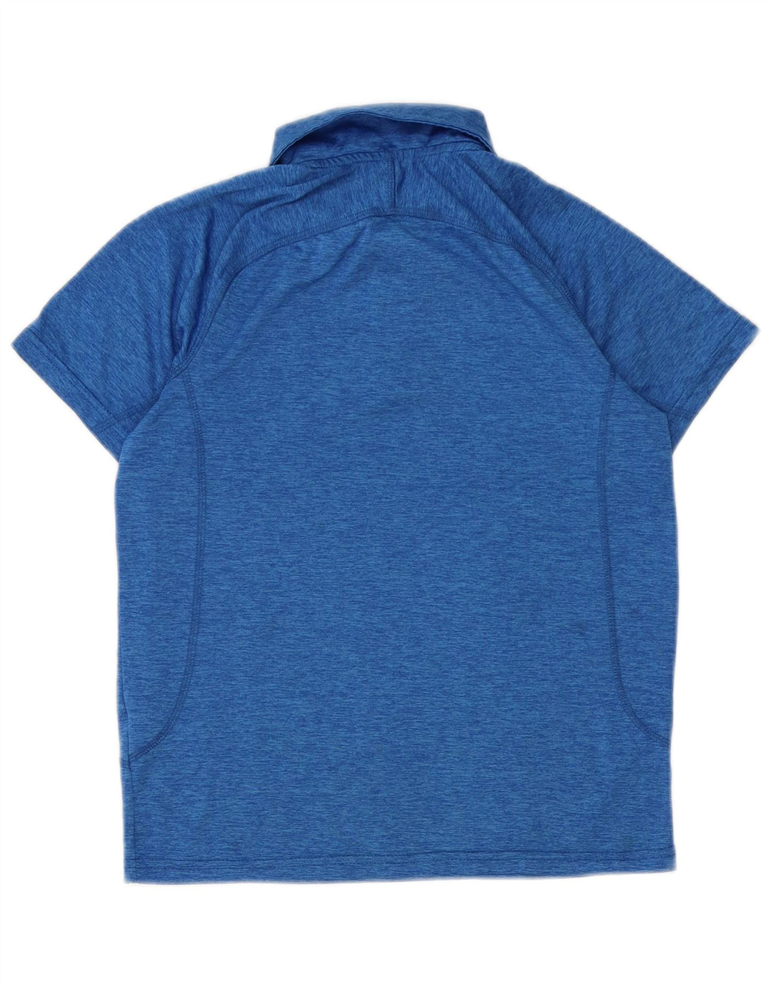 Polo REEBOK da bambino 11-12 anni in poliestere mélange blu