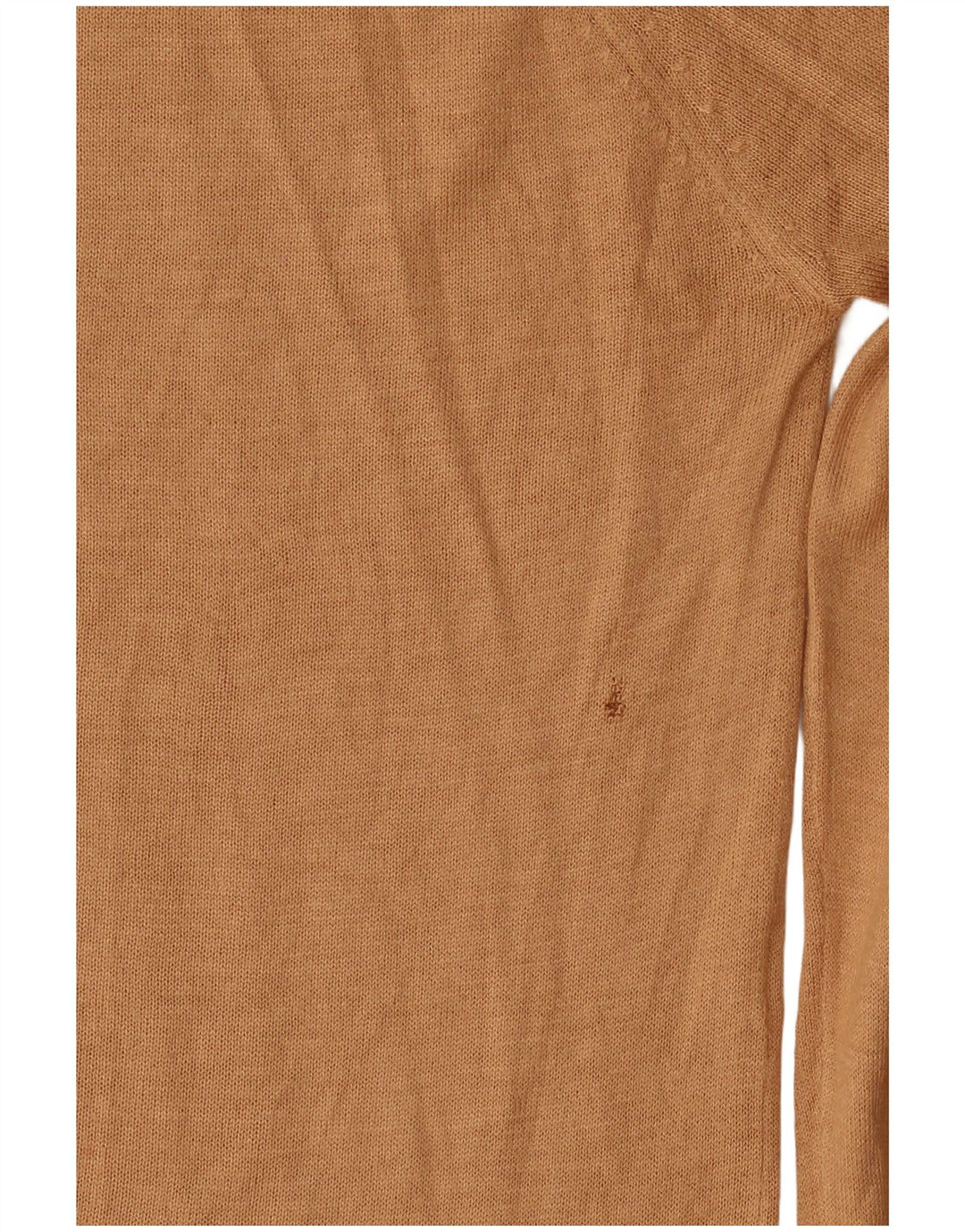 Maglione maglione con scollo a barca da donna Zara UK 14 Beige medio