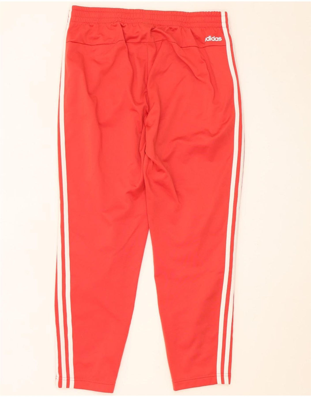 Pantaloni della tuta da donna Adidas UK 16/18 Large Arancioni