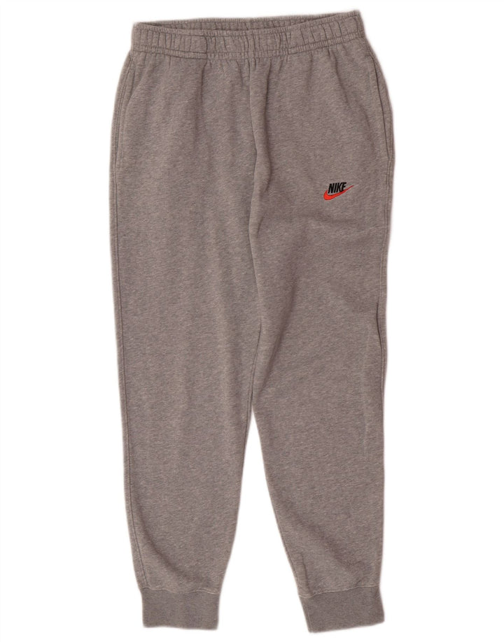 Pantaloni da tuta da uomo Nike Joggers in cotone grigio medio
