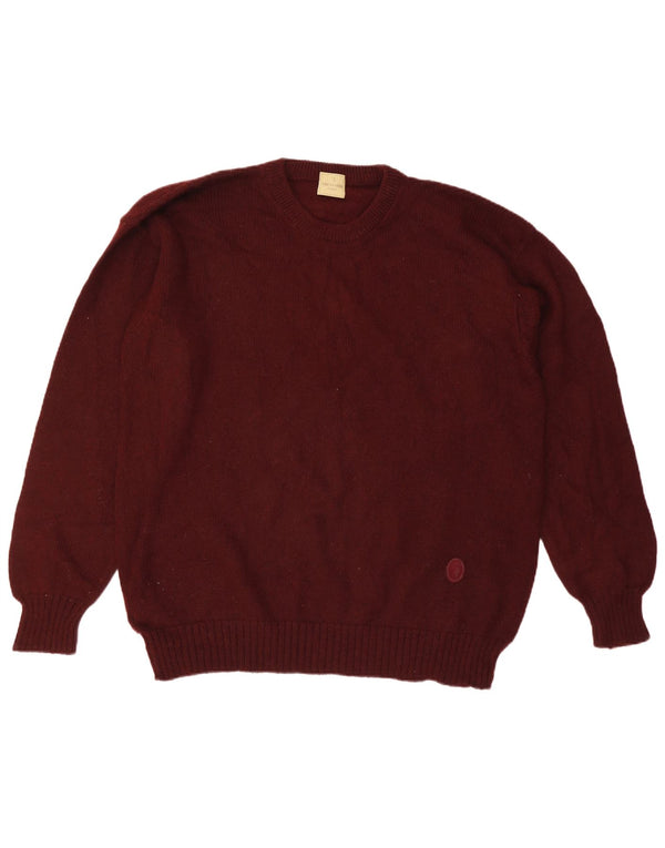 Maglione Maglione Girocollo Uomo TRUSSARDI 2XL Lana Bordeaux