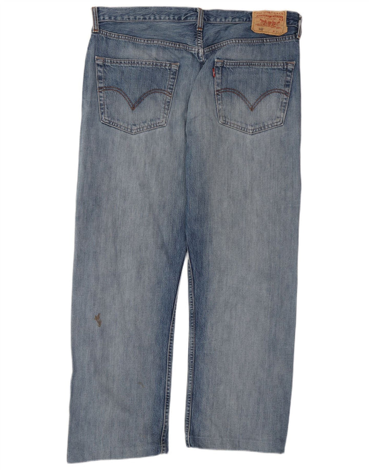 Levi's Uomo 501 Jeans dritti W38 L27 Blu
