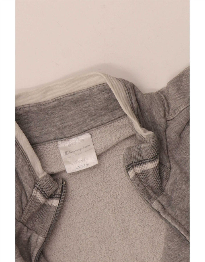Giacca da tuta da uomo Champion 2XL Colorblock grigio