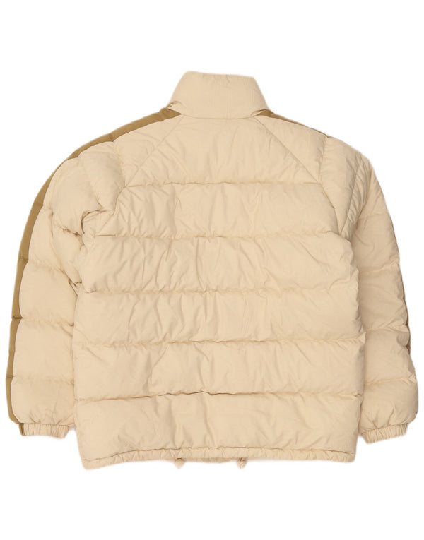 Fila Giacca imbottita da uomo vestibilità ampia IT 50 Beige medio Colourblock Sports