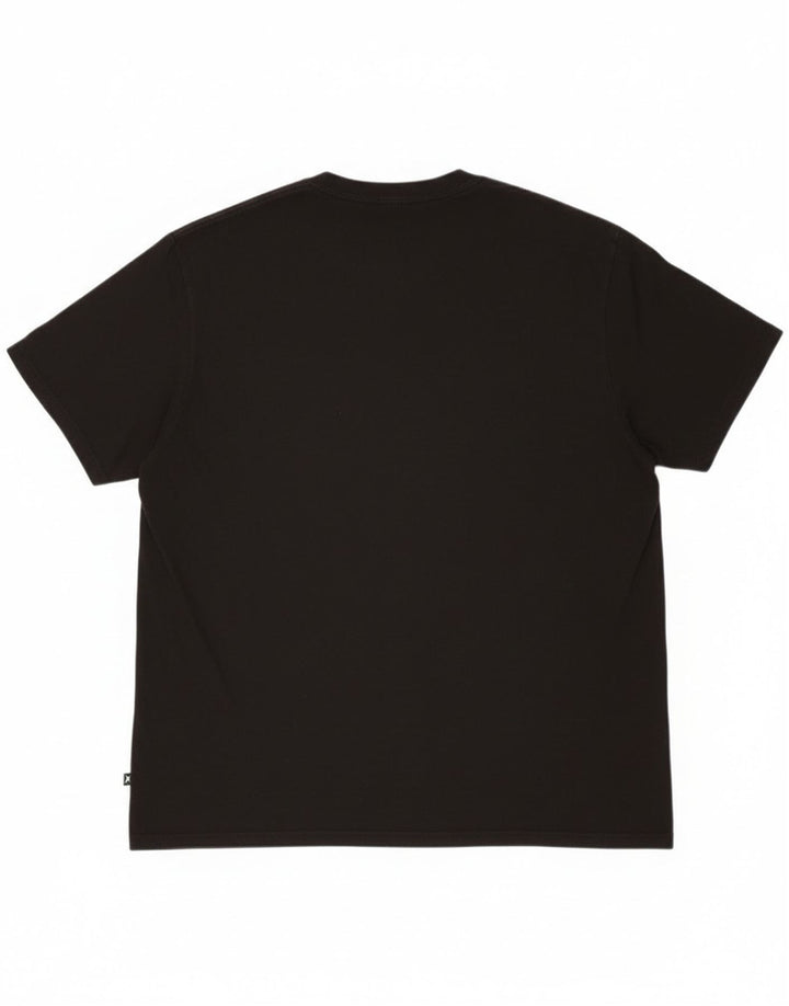 T-shirt grafica da uomo Hurley Top XL in cotone nero