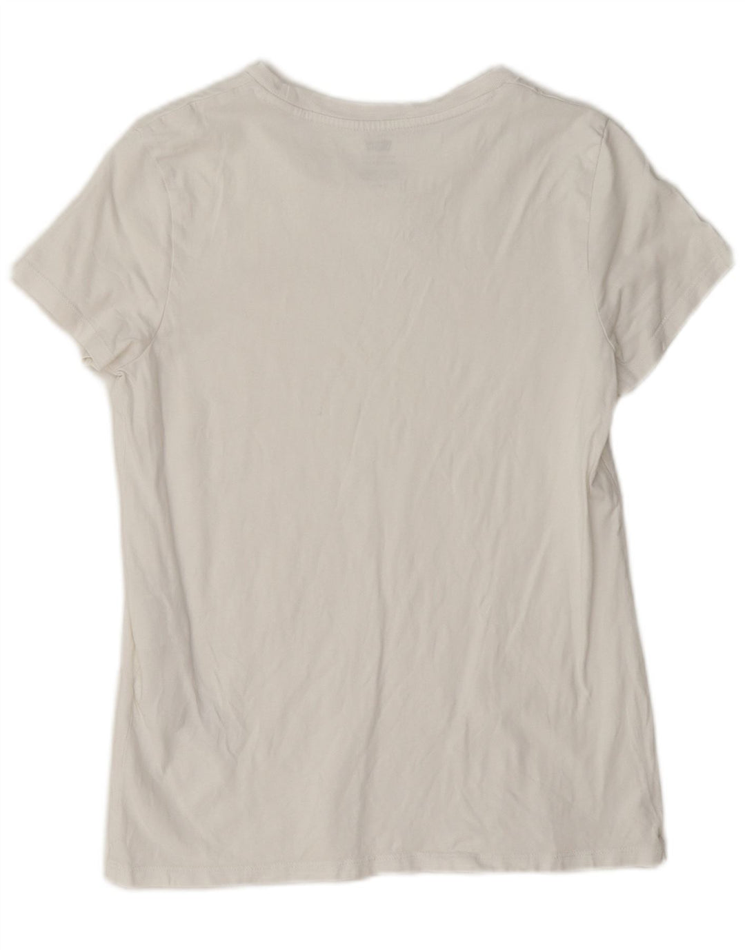 T-shirt da donna Levi's Top UK 10 piccola in cotone bianco