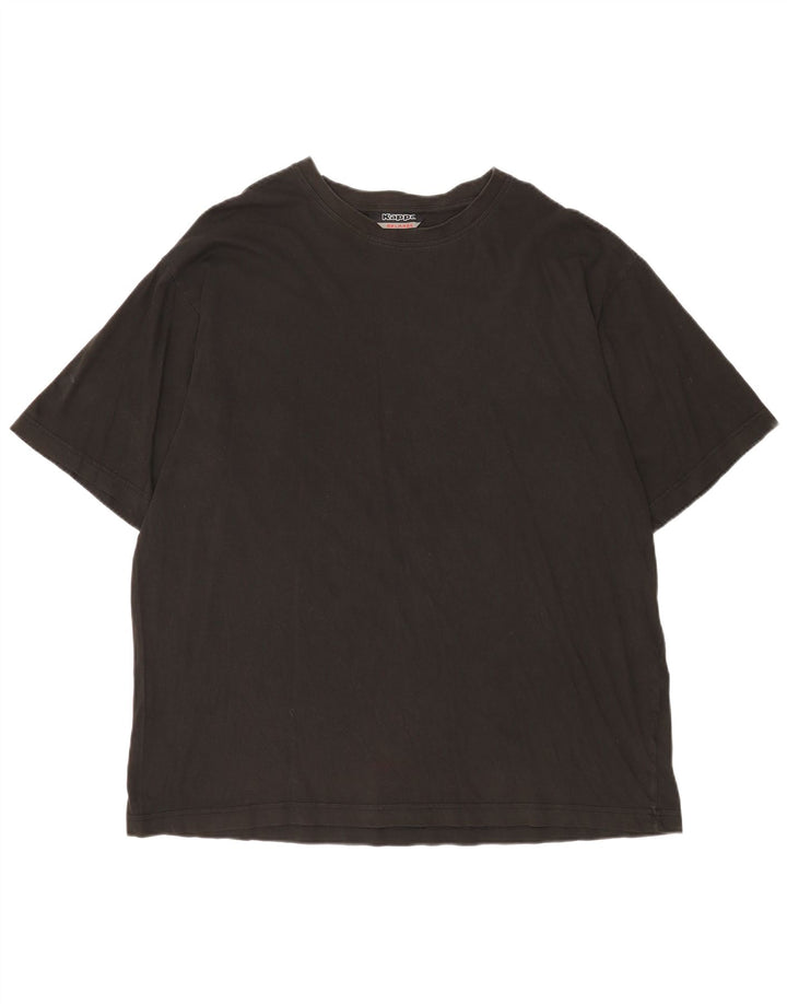 T-shirt uomo Kappa Top 4XL cotone nero