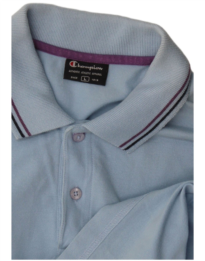 Polo da uomo Champion grande blu